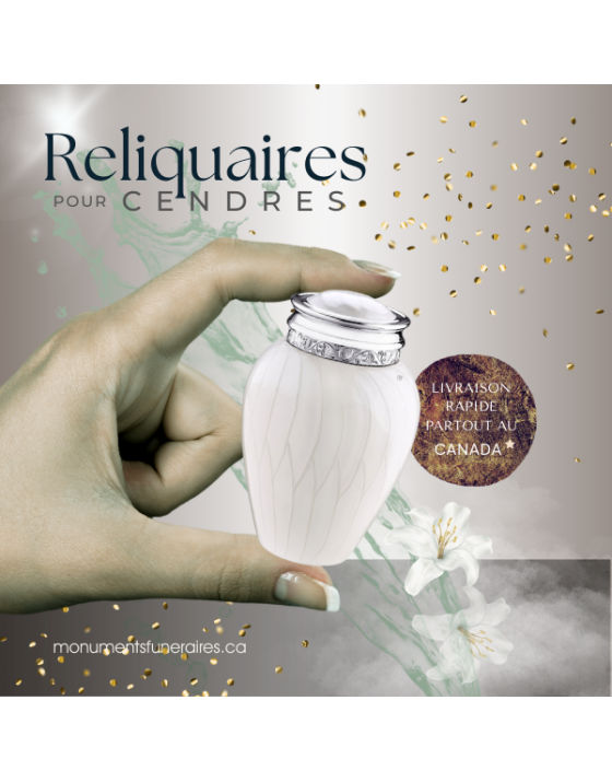 Tendre Hommage nacré argenté (Reliquaire) Tendre Hommage nacré argenté (Reliquaire)